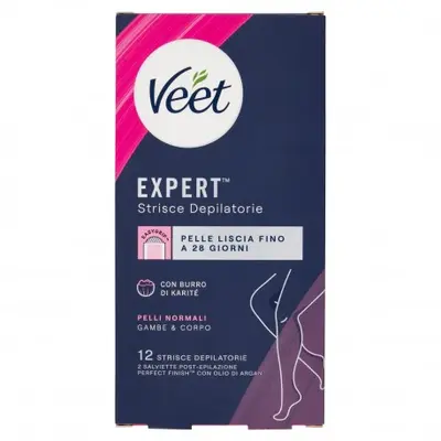 Veet Body Strips Expert Normal Skin 12 Pieces