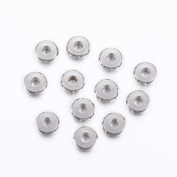Tarnish Resistant 304 Stainless Steel Spacer Beads