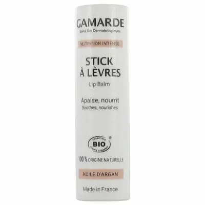 Gamarde Intense nutrition stick Lip balm Argan oil Coconut