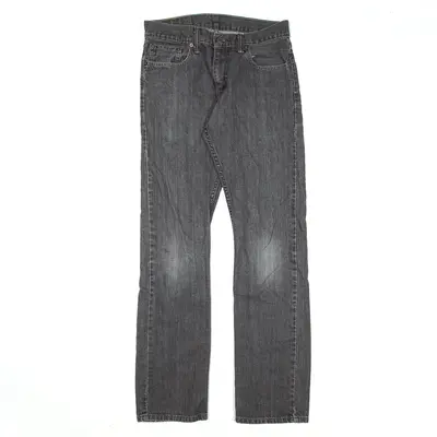 LEVI'S 511 Jeans Grey Denim Slim Straight Mens W29 L32