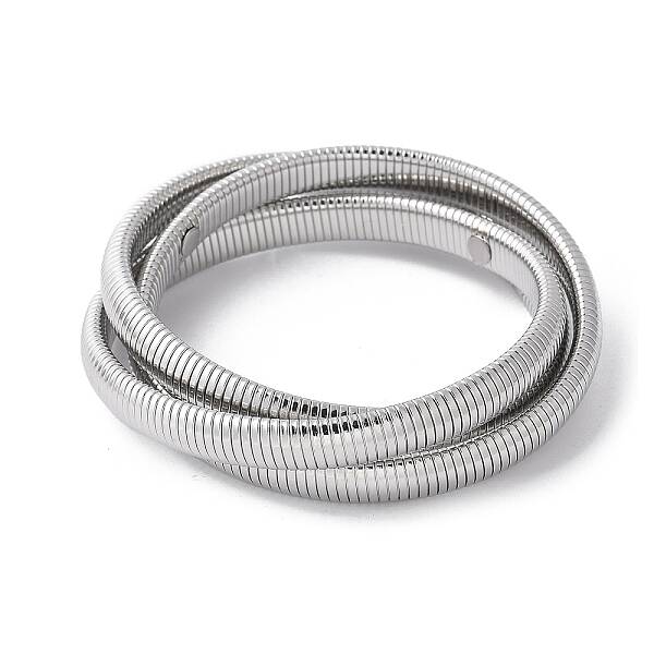 304 Stainless Steel Stretch Bracelets