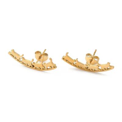 304 Stainless Steel Stud Earrings