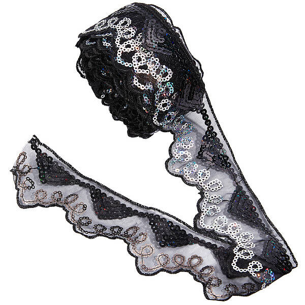 Waved Polyester Lace Trim