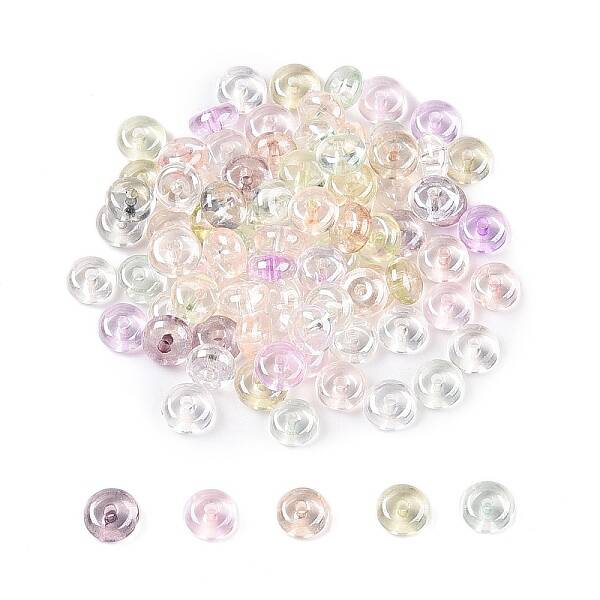 Transparent Dyed Colours Glass Seed Beads