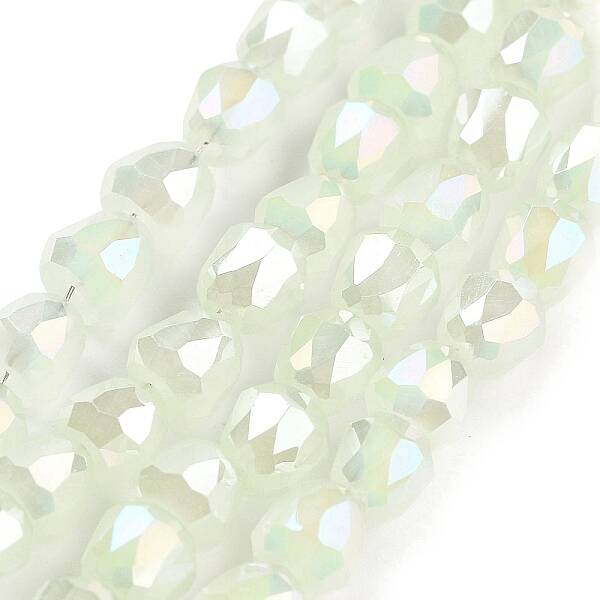 Electroplate Glass Beads Strands