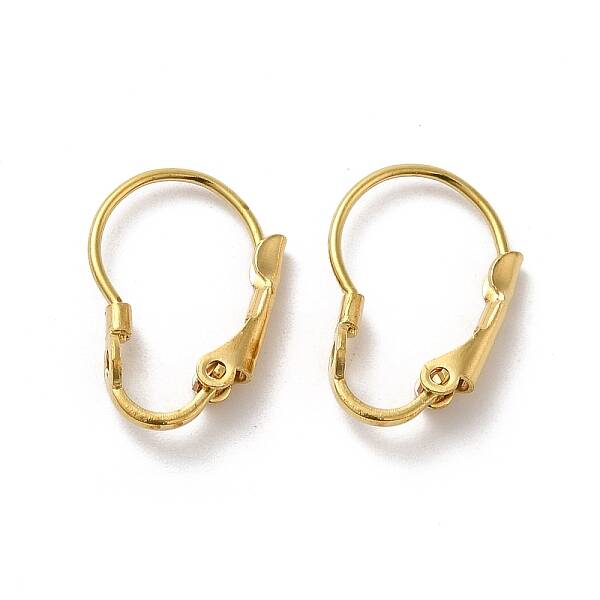 Brass Leverback Earring Findings