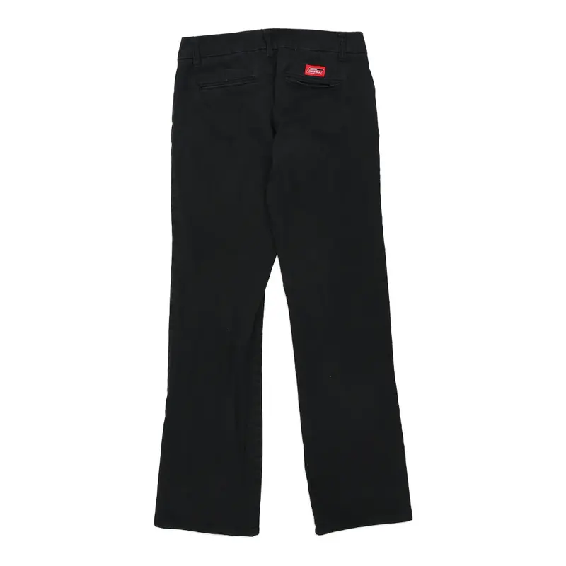 Dickies Trousers - 28W UK 6 Black Polyester | Size: UK 6