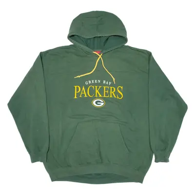 NFL Green Bay Packers Mens Green Hoodie USA 2XL