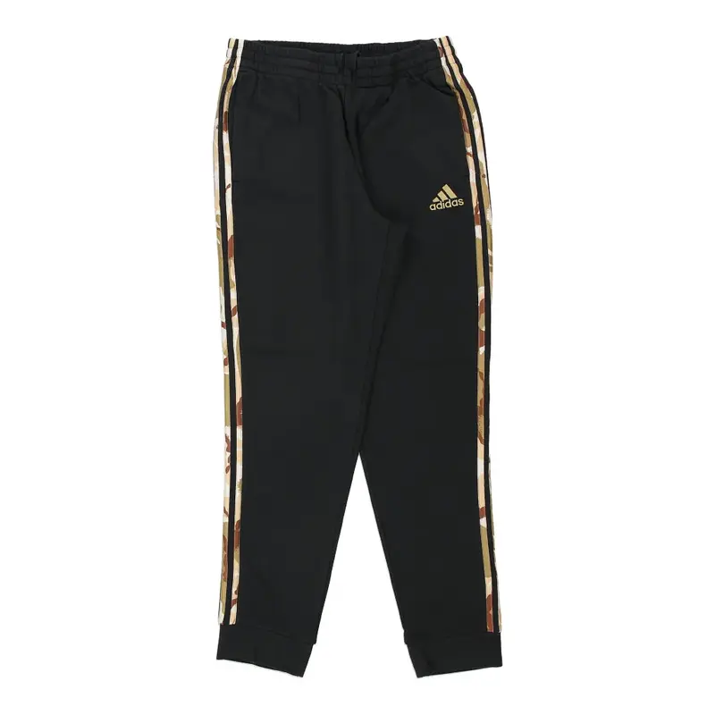 Adidas Joggers - Medium Black Cotton Blend