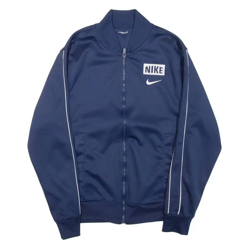 NIKE Mens Track Jacket Blue M