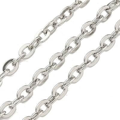 Tarnish Resistant 304 Stainless Steel Cable Chains