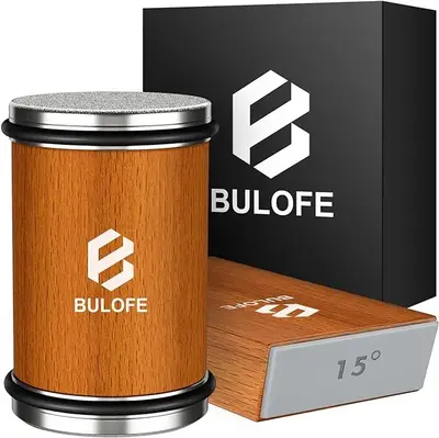 Knife Sharpener Tool, Rolling Knife Sharpeners Kit, Kitchen Knivies Sharpener with Diamond and Ceramic for Steel, Knife Sharp...