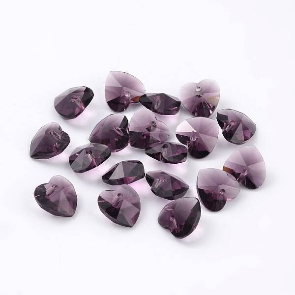 Romantic Valentines Ideas Glass Charms