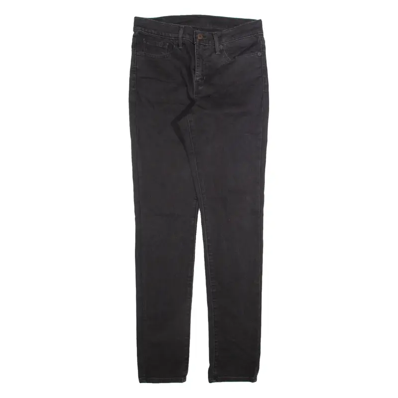 LEVI'S Womens Jeans Black Slim Tapered W30 L32