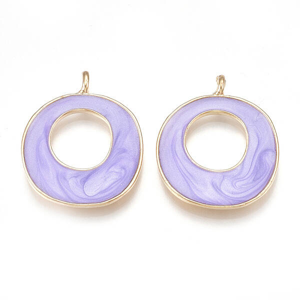 Alloy Enamel Pendants