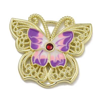 Rack Plating Alloy Enamel Pendants