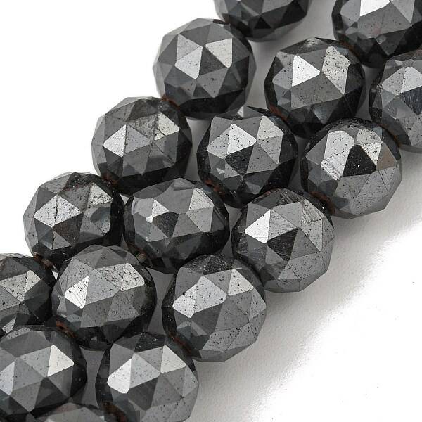 Non-magnetic Synthetic Hematite Beads Strands
