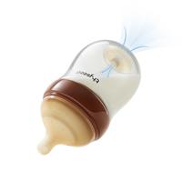 Thyseed Natural Glass Anti-colic Baby Bottle 0-3m 3-7m