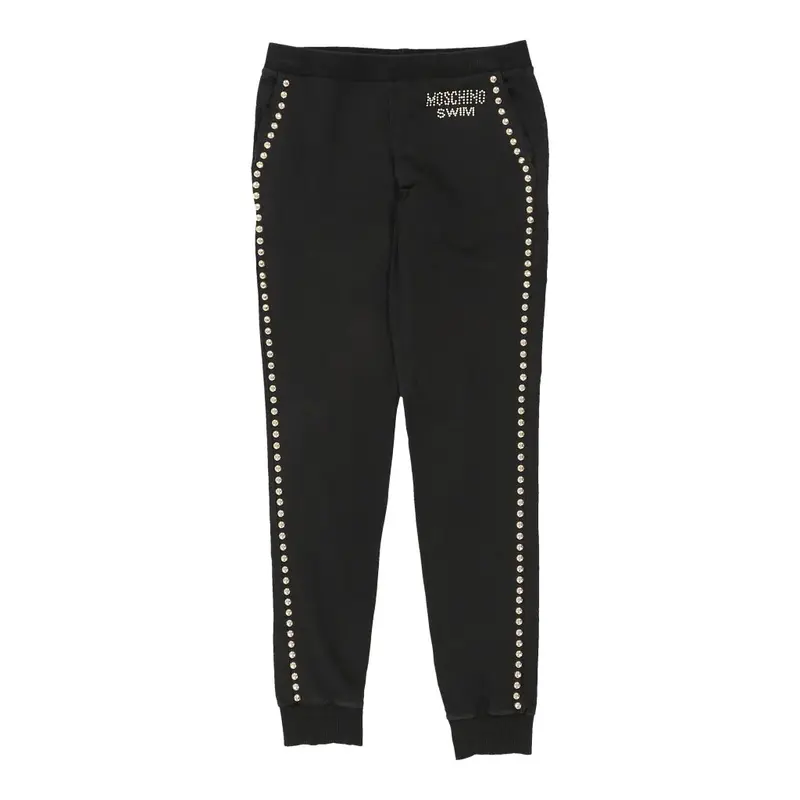 Moschino Joggers - Medium Black Cotton | Size: medium