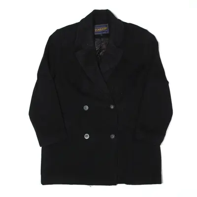 PENDLETON Pea Coat Black Womens UK 10
