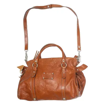 ROBE DI FIRENZE Womens Shoulder Bag Brown Leather