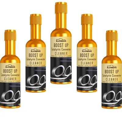 5pcs Car Automotive  Is A Non-Disassembly Cleaning Agent For The Interior Of A Car, Removing Carbon Deposits From Exhaust Gas...