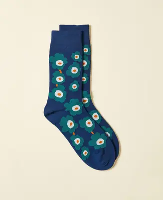 Women's Blossom Flowers Cotton Socks