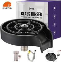 KASARDY Stainless Steel Glass Rinser for Kitchen Sinks,1 Count Kitchen Accessories,Bottle Washer, Glass Washer for Kitchen Si...