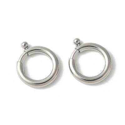 316 Surgical Stainless Steel Spring Gate Rings