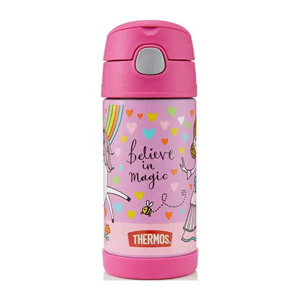 Thermos Thermos for children FUNtainer with straw - unicorn 355 ml