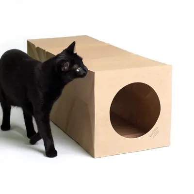 Dezi & Roo - The Original Hide n Sneak - paper tunnel for cats