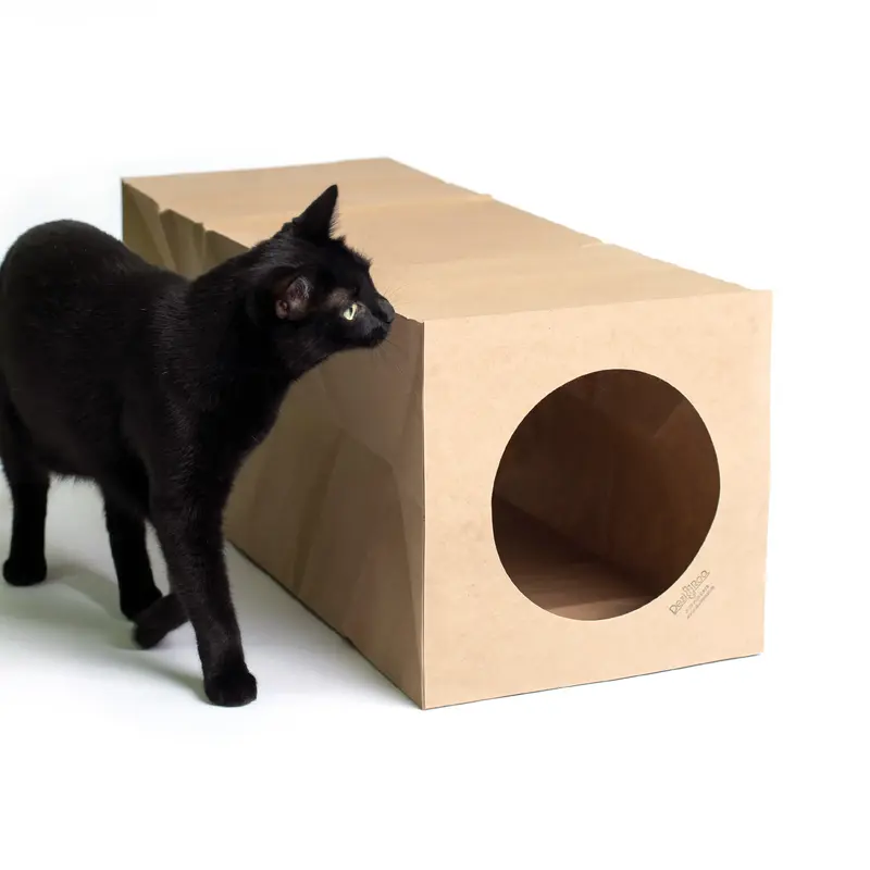 Dezi & Roo - The Original Hide n Sneak - paper tunnel for cats
