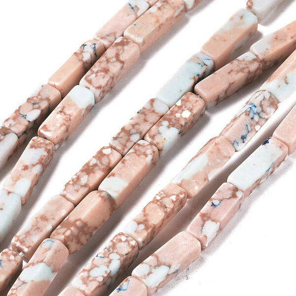 Synthetic Imperial Jasper Beads Strands