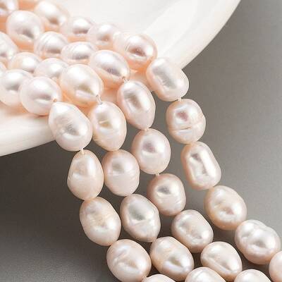Natural Cultured Freshwater Pearl Beads Strands