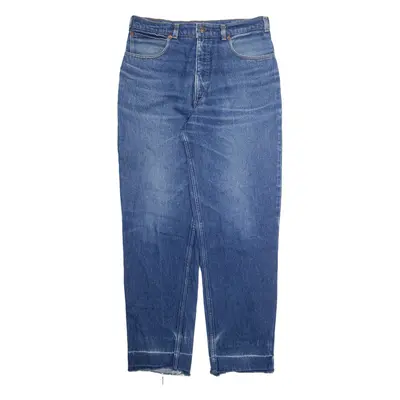 LEVI'S Mens Jeans Blue Regular Straight Stone Wash W34 L32