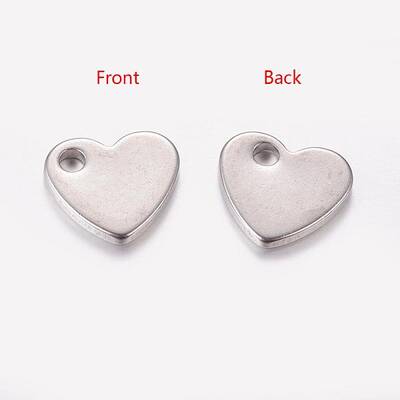 Tarnish Resistant 304 Stainless Steel Stamping Blank Tag Pendants