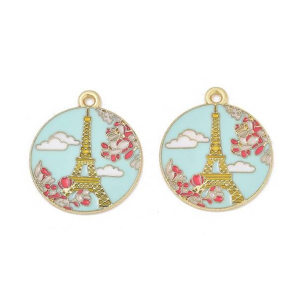 Alloy Enamel Pendants