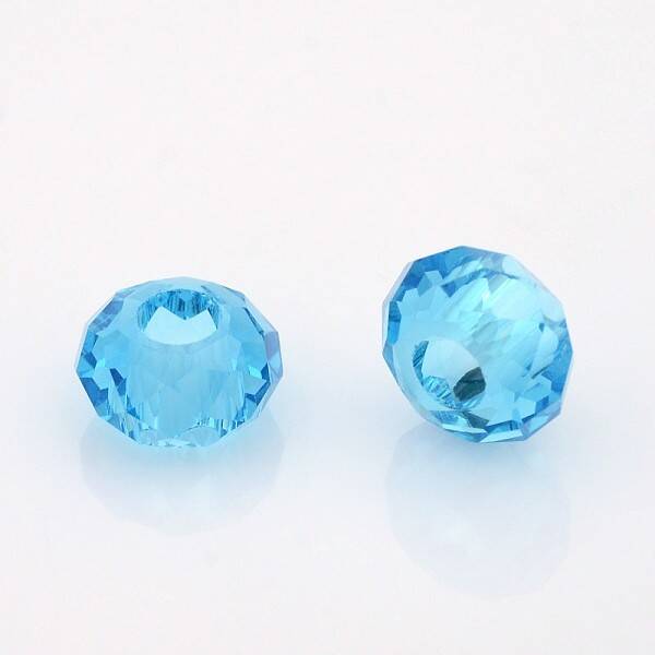Faceted Glass Beads