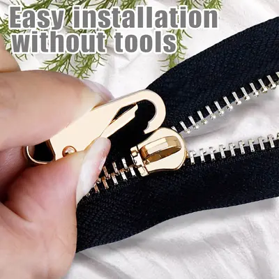 20 Counts Zipper Pulls, No-Tool Needed Installation ,Random Colors