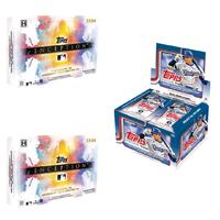 2024 TOPS INCEPTION X 2 2025 TOPP SERIES TWO JUMBO PYT BREAK Chronicles Baseball Trading Cards Box with 20 Cards per Box 5 Pa...
