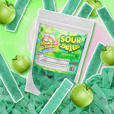 Green Apple Sour Belts