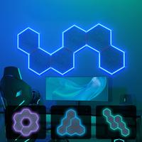 TONOR RGB Acoustic Panels Self-adhesive, Sound Proof Panels Dampening Insulation Treatment  for Gaming,Streaming, Podcast, St...