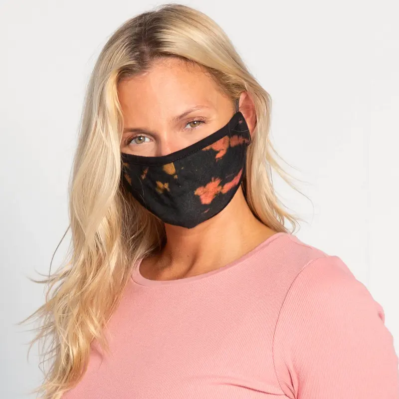 Tie-Dye Protected Face Mask - One of Each - Set of 3
