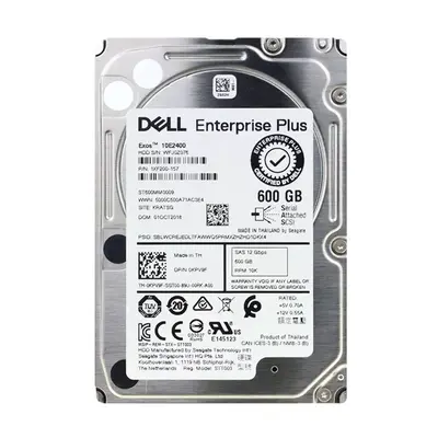0KPV9F Dell 600GB 12Gb/s SAS 10000 2.5-Inch Hard Drive