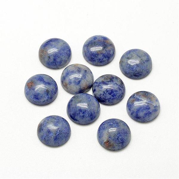 Natural Blue Spot Jasper Cabochons