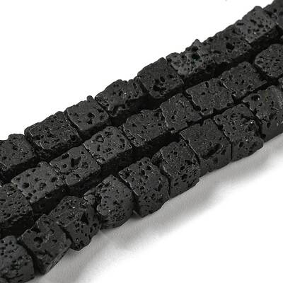 Natural Lava Rock Beads Strands