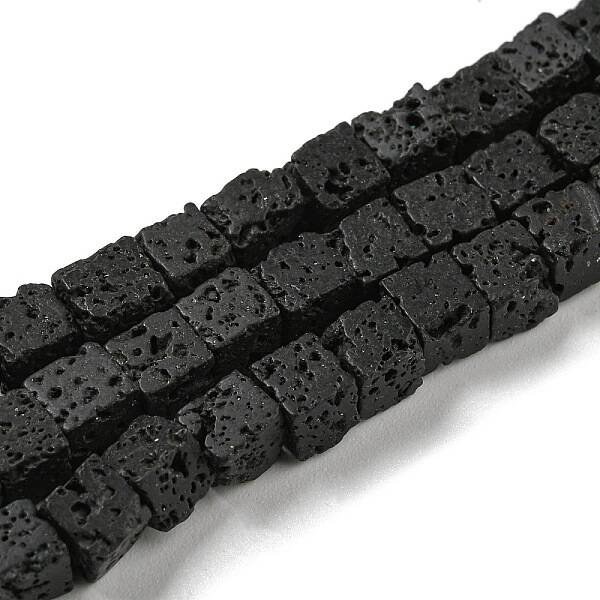 Natural Lava Rock Beads Strands