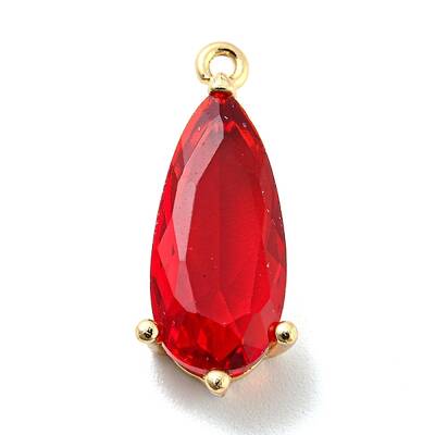 Brass Pave Cubic Zirconia Pendants