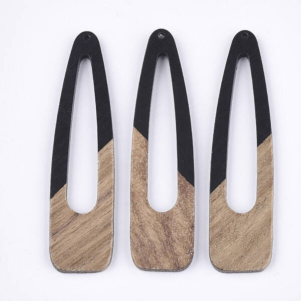 Resin & Wood Big Pendants