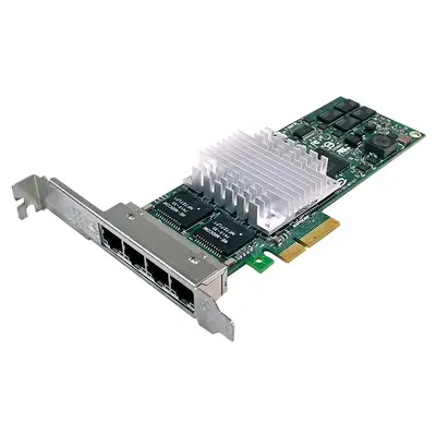 39Y6137-06 IBM PRO/1000 PT Quad-Ports 1Gb/s 10Base-T/100Base-TX/1000Base-T Gigabit Ethernet PCI Express x4 Low Profile Server...